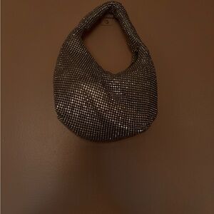 Silver Studded Women's Bag